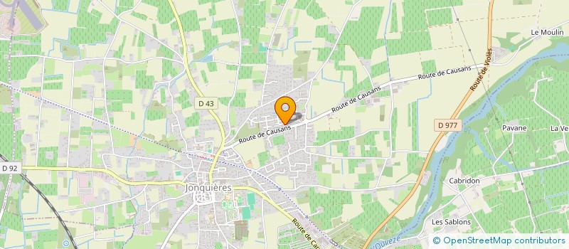 localisation de l'entreprise 877 798 637   RASTEAU