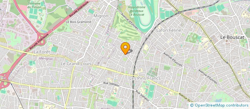 localisation de l'entreprise 877 813 477   BORDEAUX