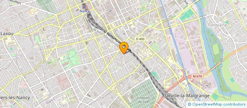 localisation de l'entreprise 877 820 670   NANCY