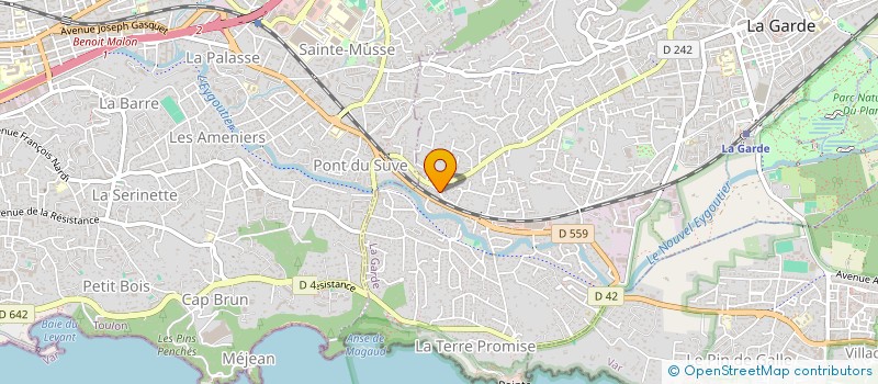 localisation de l'entreprise 877 827 691   LA GARDE