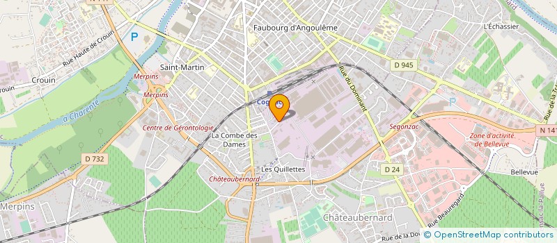 localisation de l'entreprise 877 839 977   SAINT-ASTIER