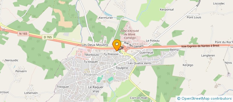 localisation de l'entreprise 877 839 985  à VANNES