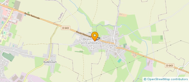 localisation de l'entreprise 877 843 011 à BEAUMONT-EN-CAMBRESIS