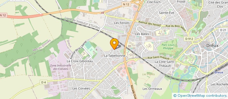 localisation de l'entreprise 877 851 832 à VERNOUILLET