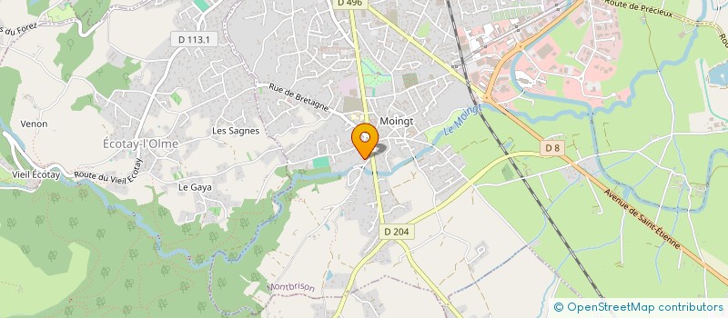 localisation de l'entreprise 877 852 152   ECOTAY-L'OLME