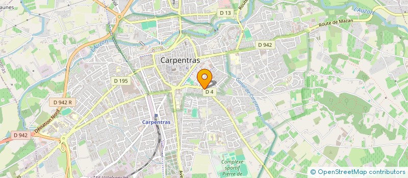 localisation de l'entreprise 877 852 608   LA FARE-LES-OLIVIERS