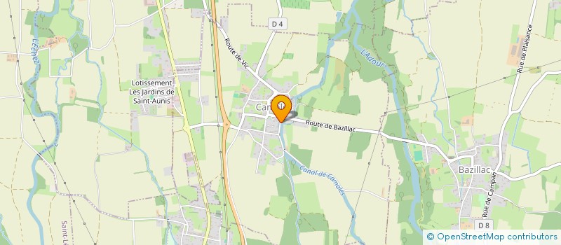 localisation de l'entreprise 877 853 036   CAIXON