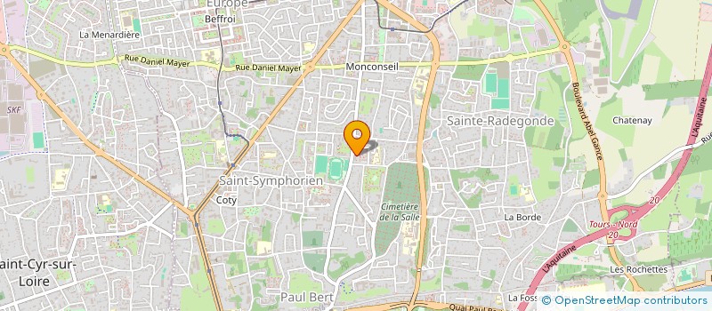 localisation de l'entreprise 877 857 235   SERRIS