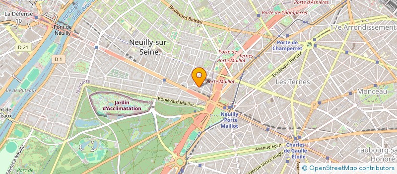 localisation de l'entreprise 877 870 535 à NEUILLY-SUR-SEINE