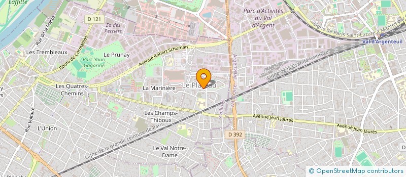 localisation de l'entreprise 877 880 369   SARTROUVILLE