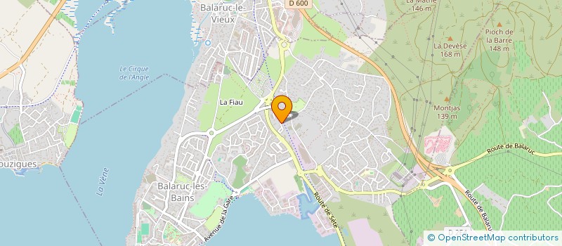 localisation de l'entreprise 877 889 535   BALARUC-LES-BAINS