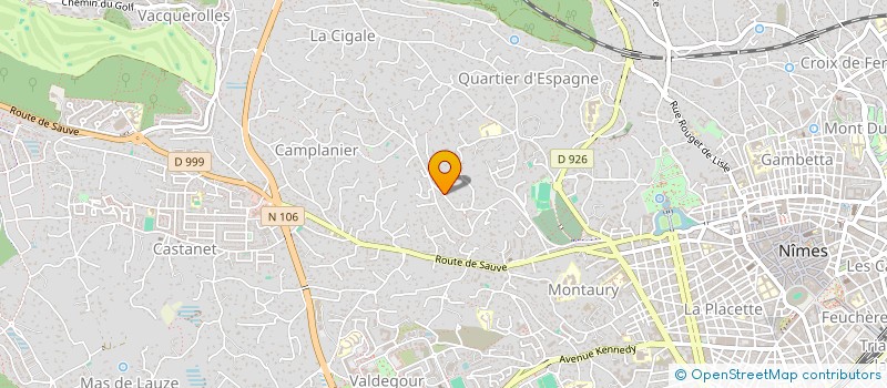 localisation de l'entreprise 877 895 607   NIMES