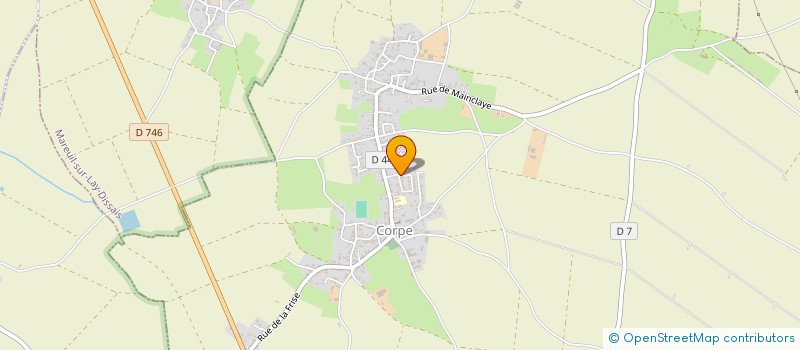 localisation de l'entreprise 877 895 763   MAREUIL-SUR-LAY-DISSAIS