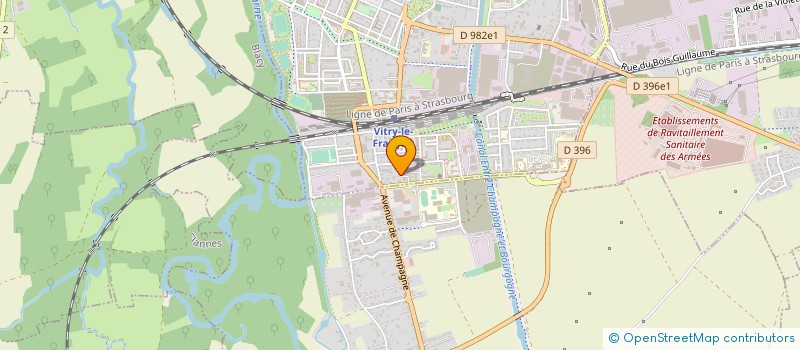 localisation de l'entreprise 877 910 018   VITRY-LE-FRANCOIS