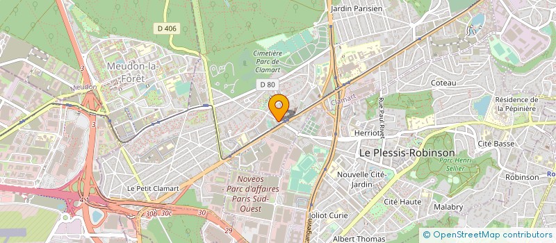 localisation de l'entreprise 877 910 240 à CLAMART