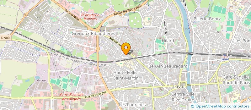 localisation de l'entreprise 877 913 145  à LAVAL