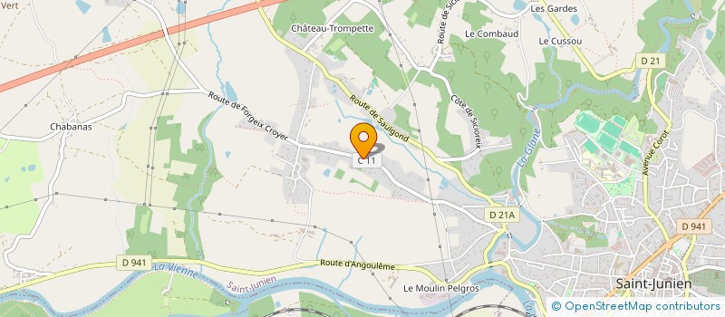 localisation de l'entreprise 877 914 770 à SAINT-JUNIEN