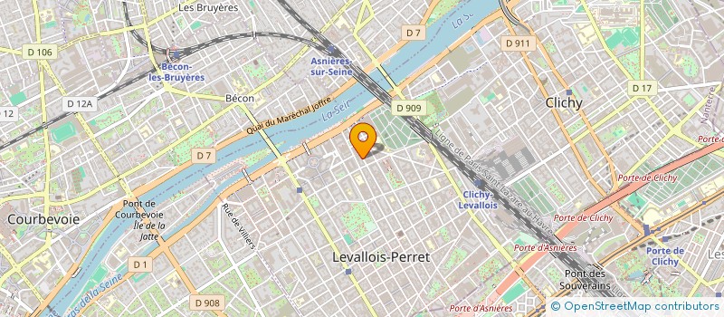 localisation de l'entreprise 877 922 856 à LEVALLOIS-PERRET