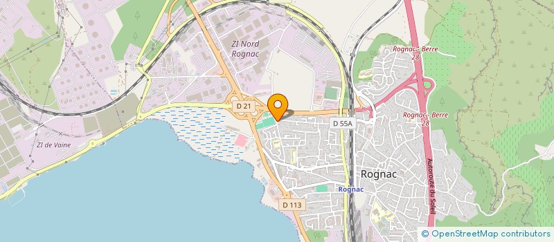 localisation de l'entreprise 877 957 555   ROGNAC