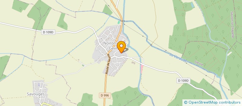 localisation de l'entreprise 877 964 585   NOIRON-SOUS-GEVREY