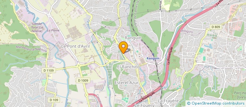 localisation de l'entreprise 877 973 867 à LE CANNET