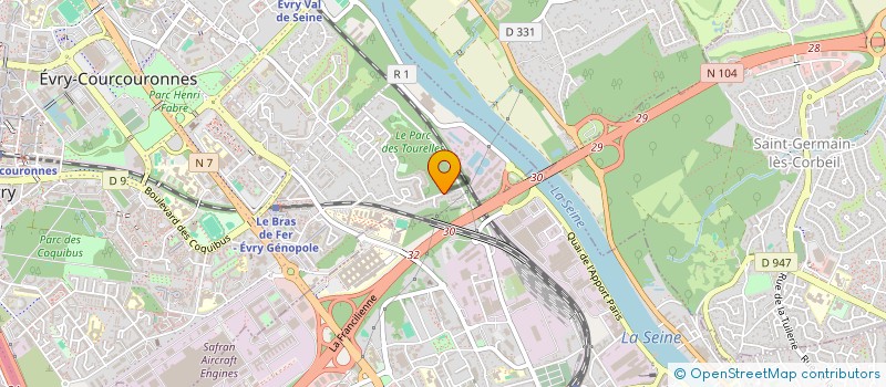 localisation de l'entreprise 877 975 342   YERRES