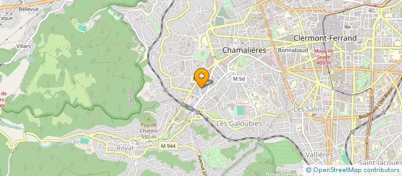 localisation de l'entreprise 877 993 378   CHAMALIERES