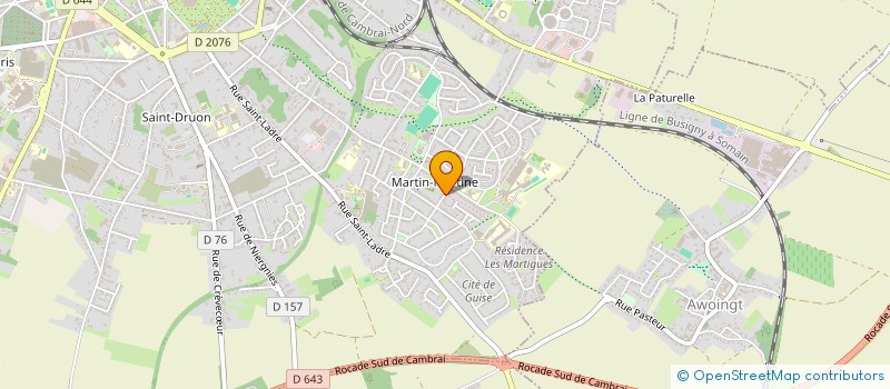 localisation de l'entreprise 877 996 058   CAMBRAI