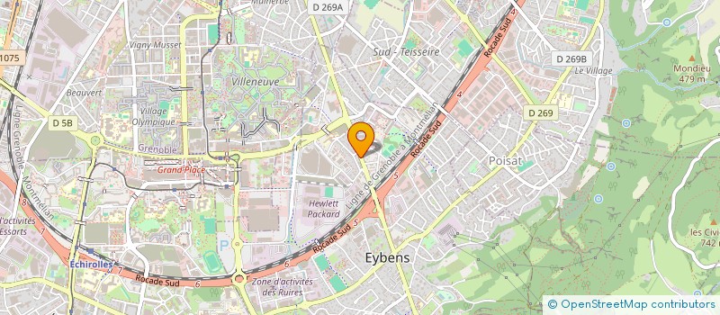 localisation de l'entreprise 877 996 504   POISAT