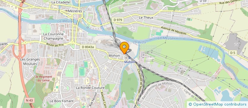 localisation de l'entreprise 878 012 756 à VILLERS-SEMEUSE