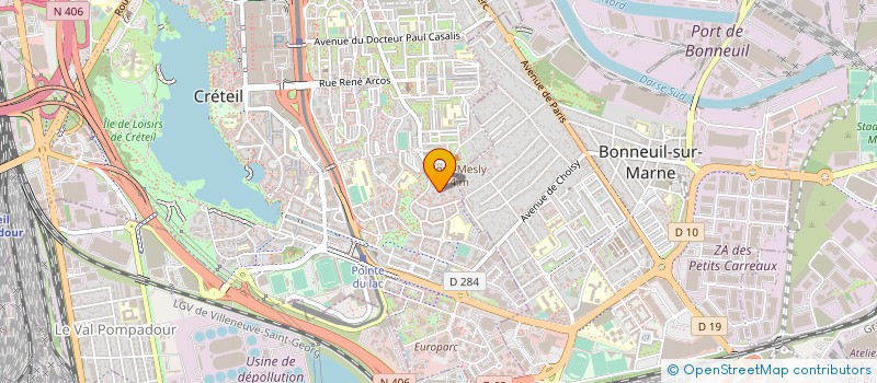 localisation de l'entreprise 878 024 207   CRETEIL