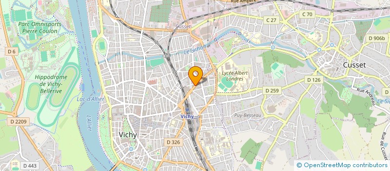 localisation de l'entreprise 878 036 771 à CUSSET
