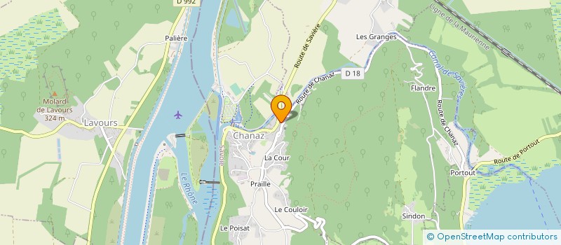 localisation de l'entreprise 878 040 898   CHANAZ