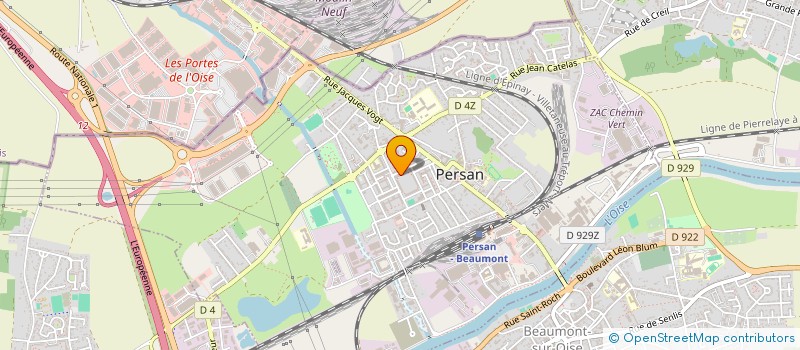 localisation de l'entreprise 878 049 535   PERSAN