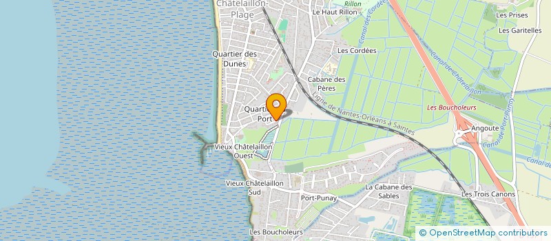 localisation de l'entreprise 878 060 607   SURGERES