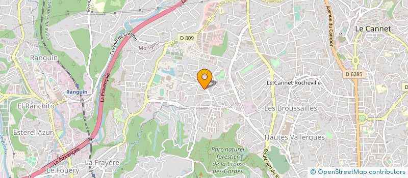 localisation de l'entreprise 878 071 661   CANNES