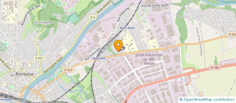 localisation de l'entreprise 878 087 691   SAINT-OUEN-L'AUMONE