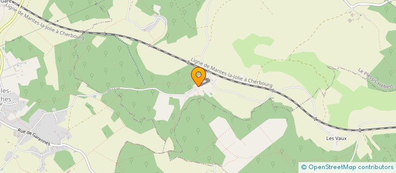 localisation de l'entreprise 878 089 101   LE PLESSIS-HEBERT