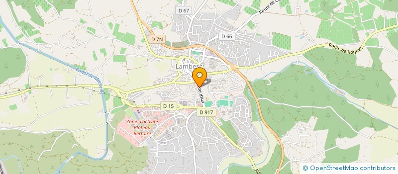localisation de l'entreprise 878 093 749 à LAMBESC