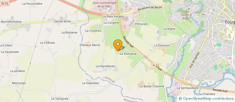 localisation de l'entreprise 878 100 189   SAINT-MARC-LE-BLANC