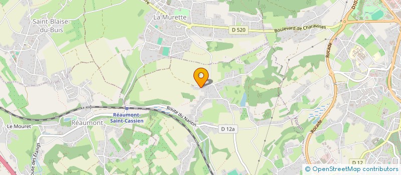 localisation de l'entreprise 878 107 408   SAINT-CASSIEN