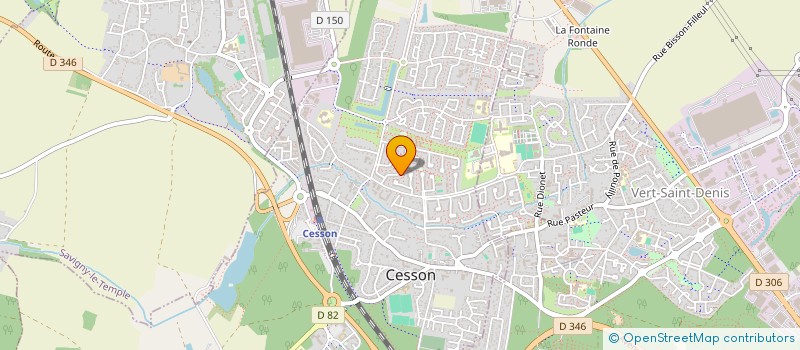 localisation de l'entreprise 878 121 227   EVRY-COURCOURONNES