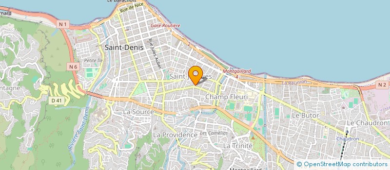 localisation de l'entreprise 878 129 196   SAINT-BENOIT