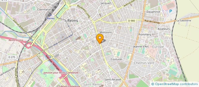 localisation de l'entreprise 878 129 741   REIMS