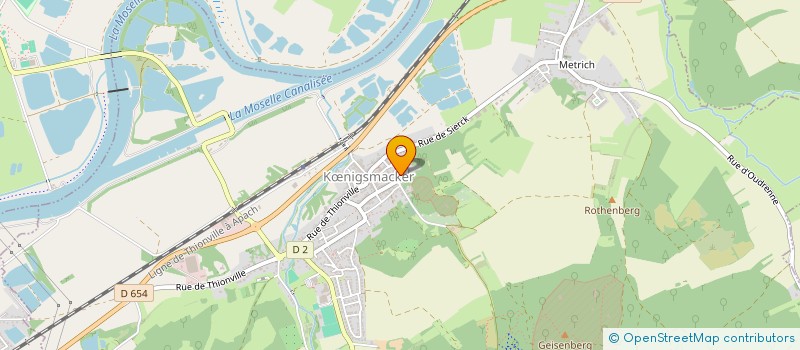 localisation de l'entreprise 878 132 117   YUTZ