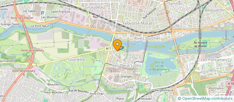 localisation de l'entreprise 878 134 832   TOURS