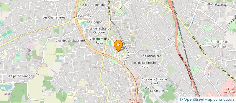 localisation de l'entreprise 878 135 193 à ORLEANS