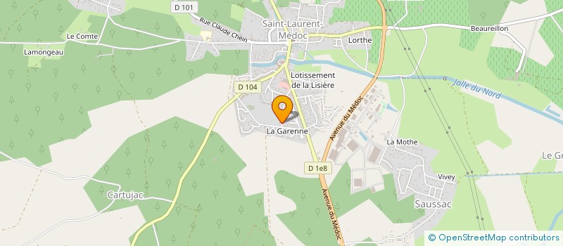 localisation de l'entreprise 878 137 116   MERIGNAC