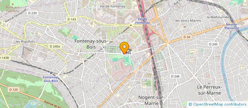 localisation de l'entreprise 878 143 643  à FONTENAY-SOUS-BOIS