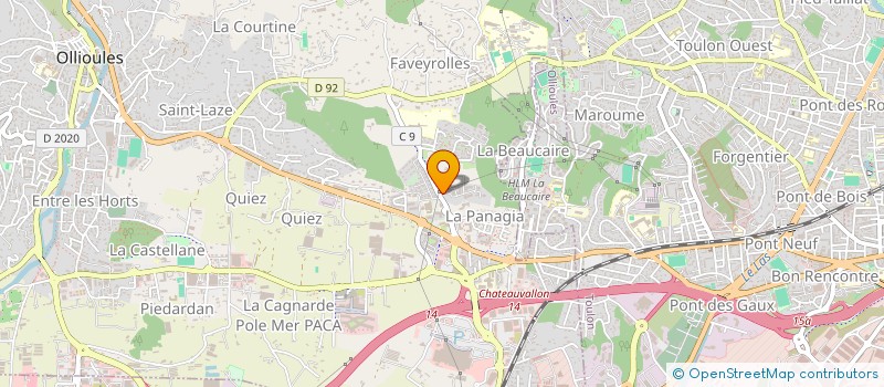 localisation de l'entreprise 878 149 368 à OLLIOULES